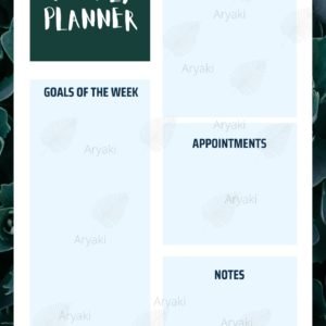 Weekly Planners